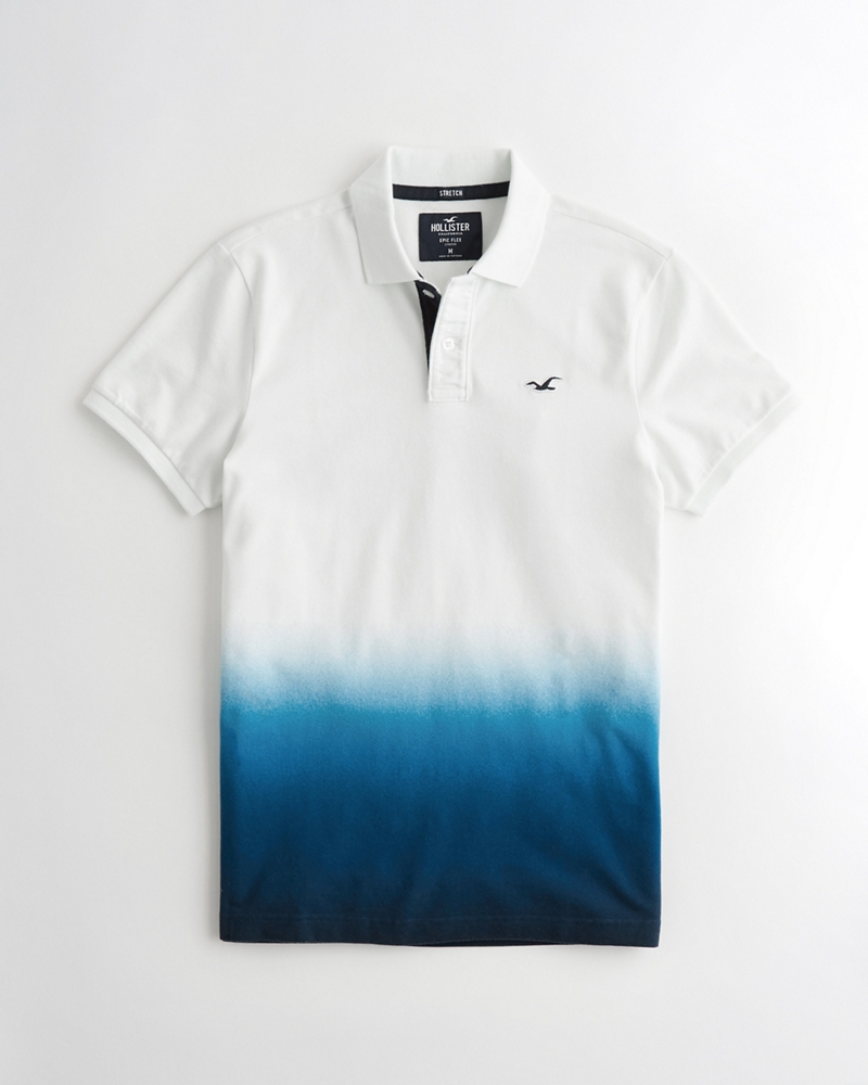 hollister epic flex polo