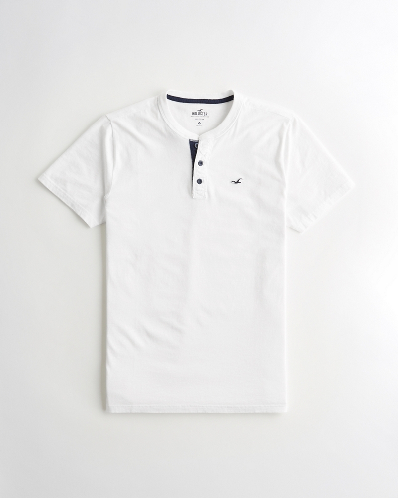 hollister henley tee