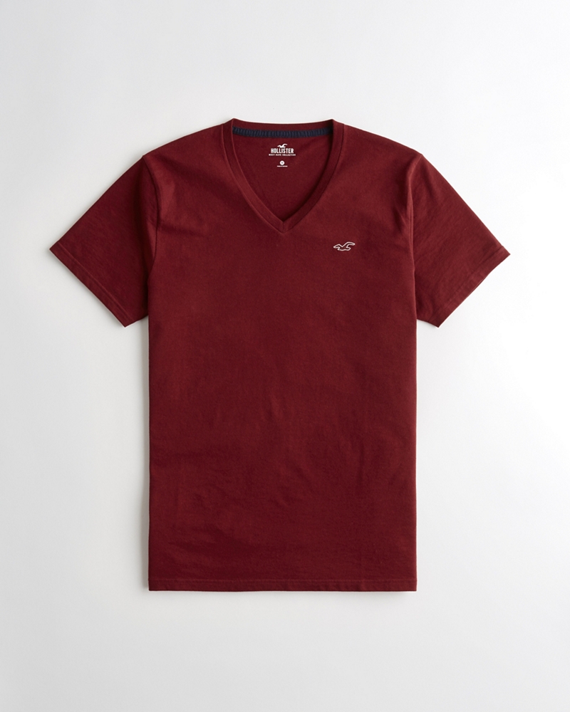 hollister v neck tee