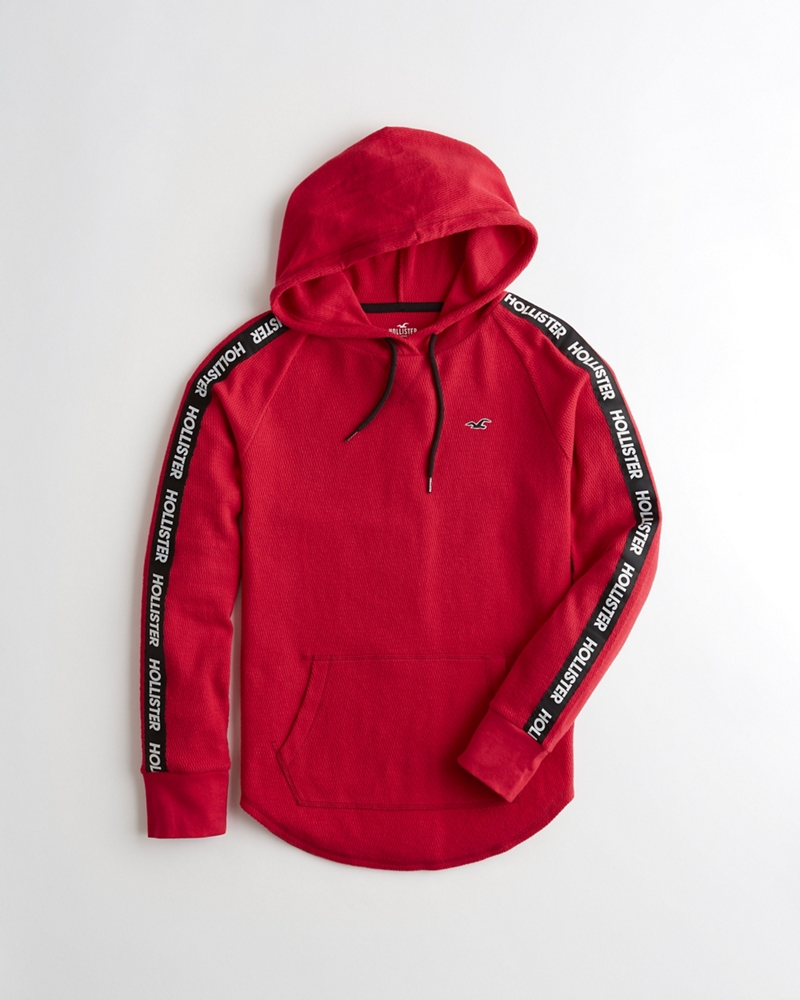 hollister knitted hoodie