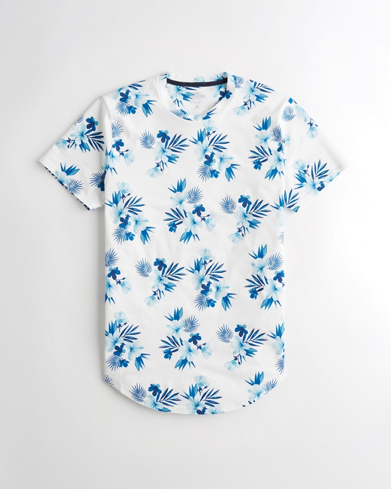 floral hollister shirt