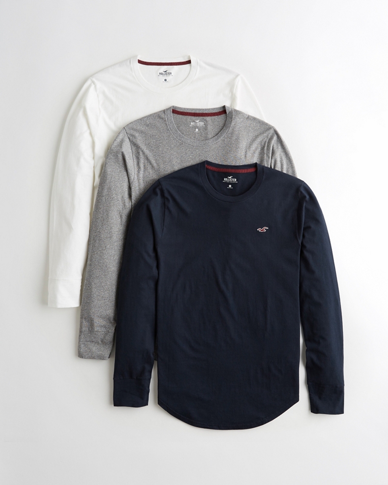 hollister long sleeve shirts for guys