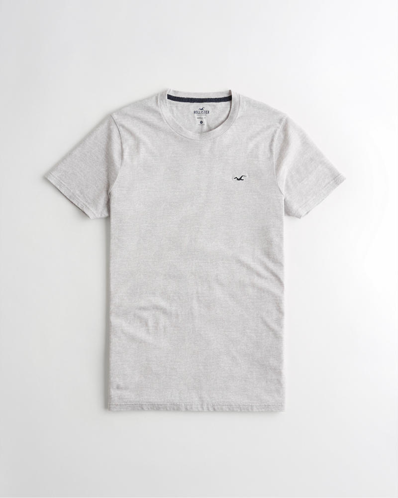 Jungs Hollister Must have T Shirt mit Rundhalsausschnitt Jungs Hollister Must have T Shirt mit Rundhalsausschnitt