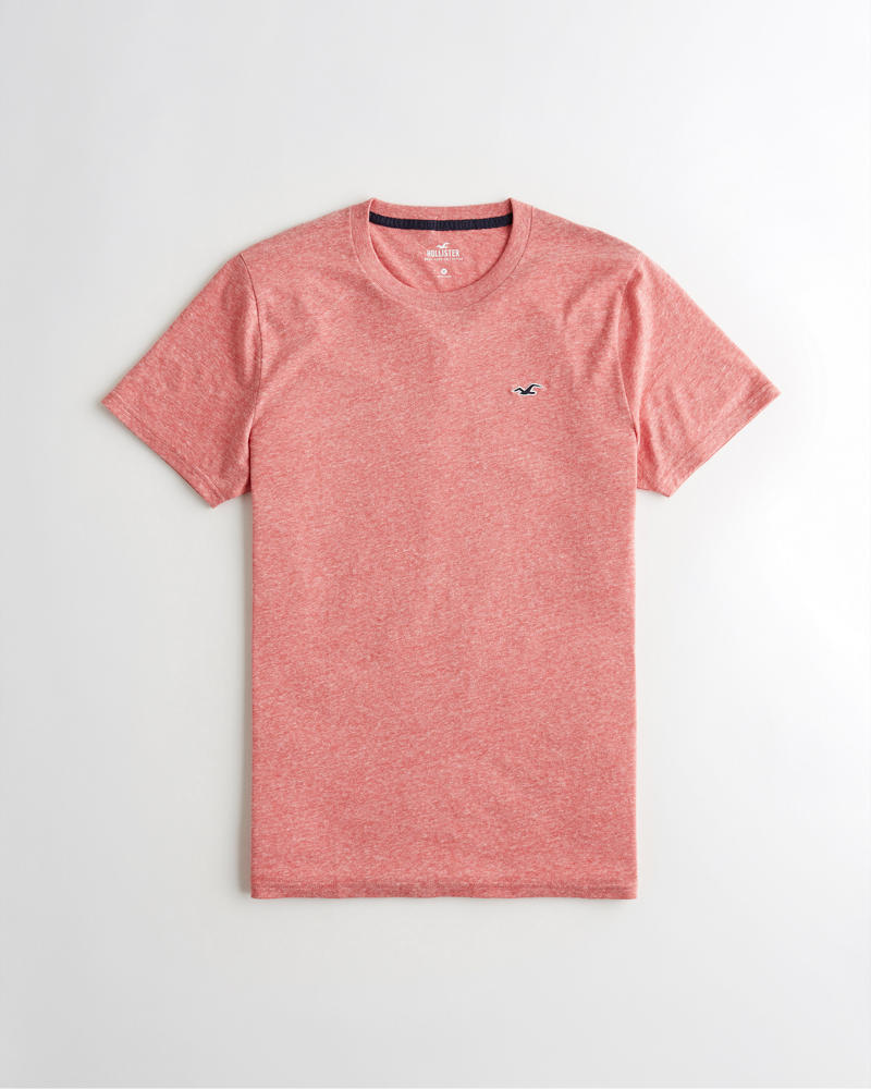 Jungs Hollister Must have T Shirt mit Rundhalsausschnitt Jungs Hollister Must have T Shirt mit Rundhalsausschnitt