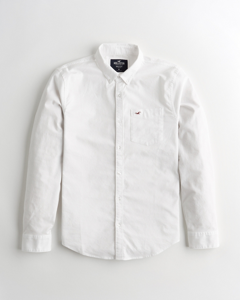 hollister epic flex stretch shirt
