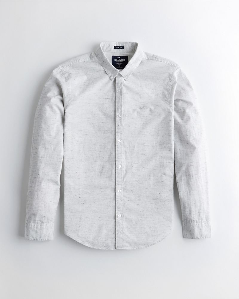 hollister poplin shirt