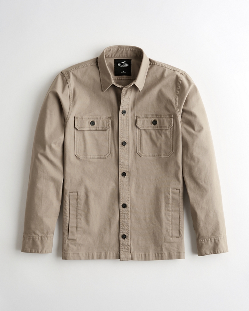 hollister grey jacket