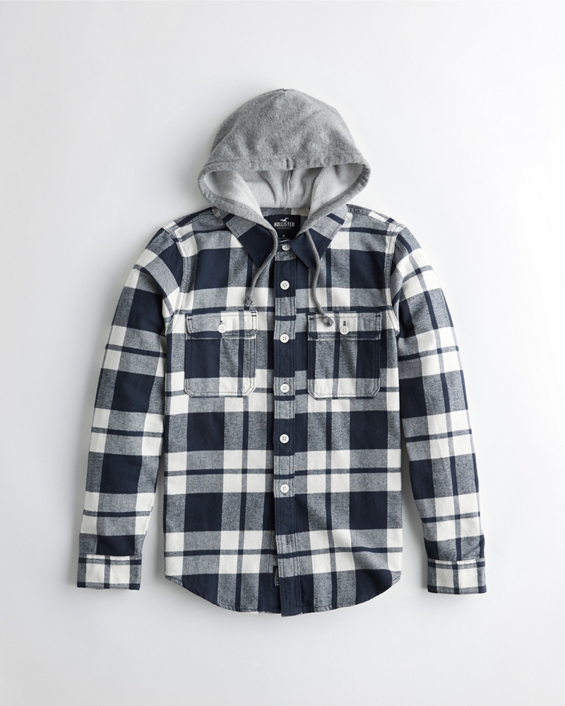 tartan hoodie mens