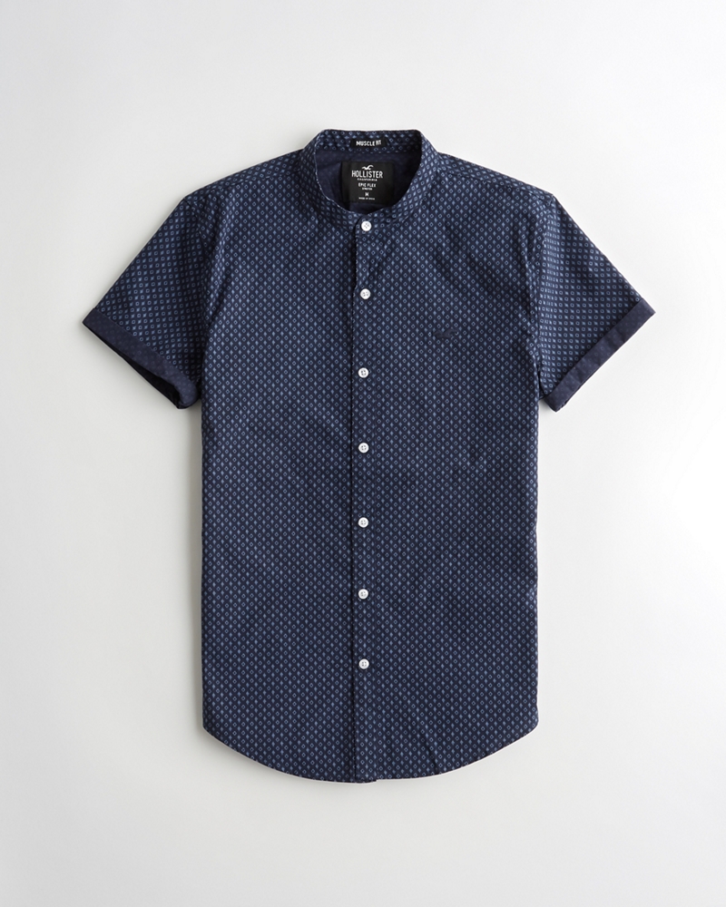 hollister epic flex stretch shirt