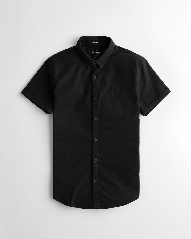 hollister short sleeve shirts