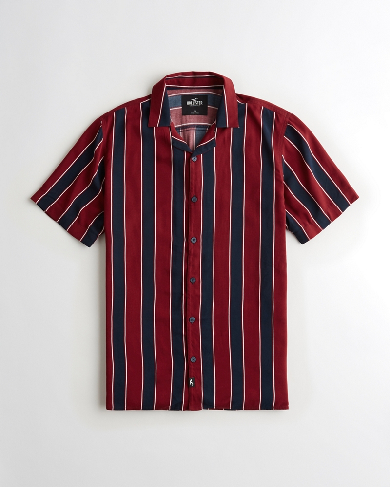 hollister collar t shirts