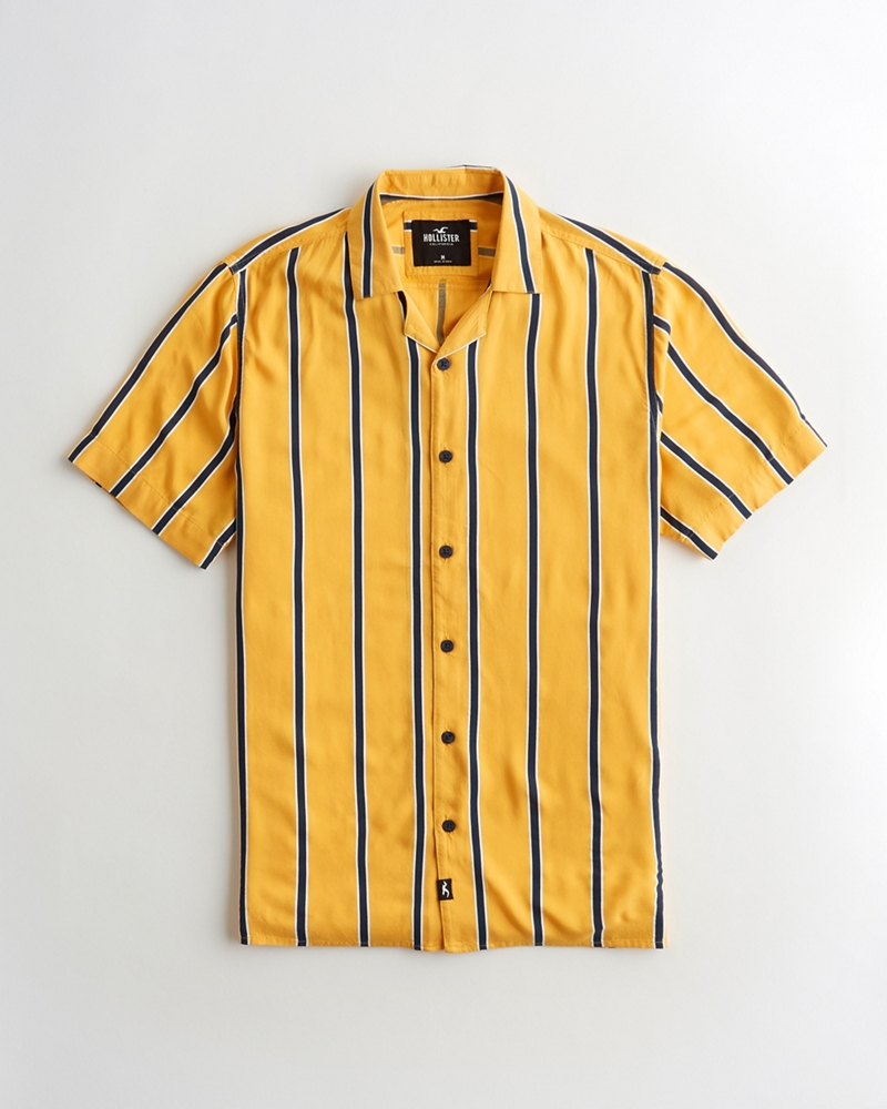 hollister yellow shirt