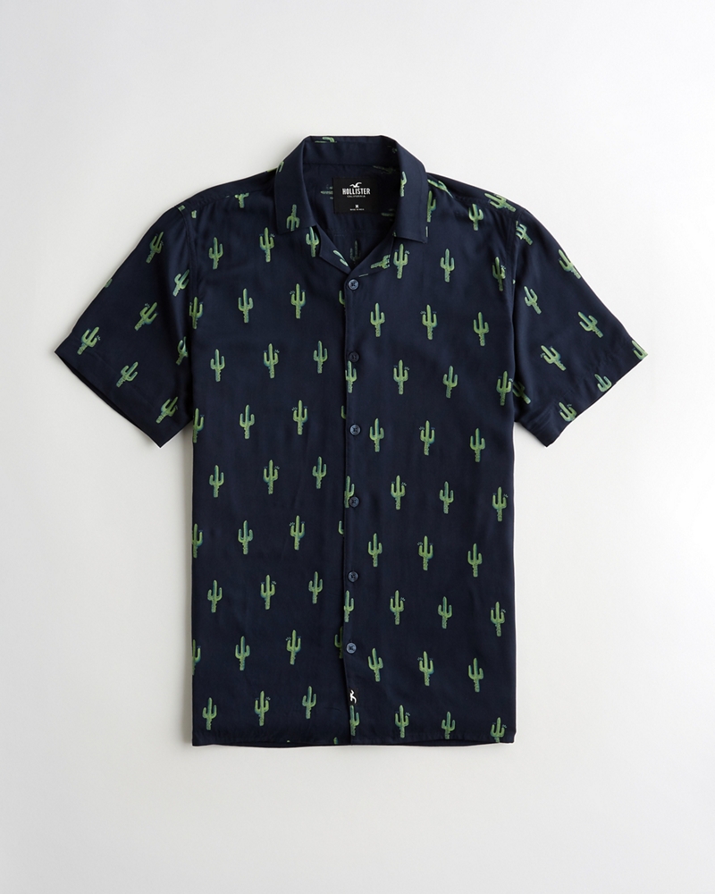 hollister green shirt