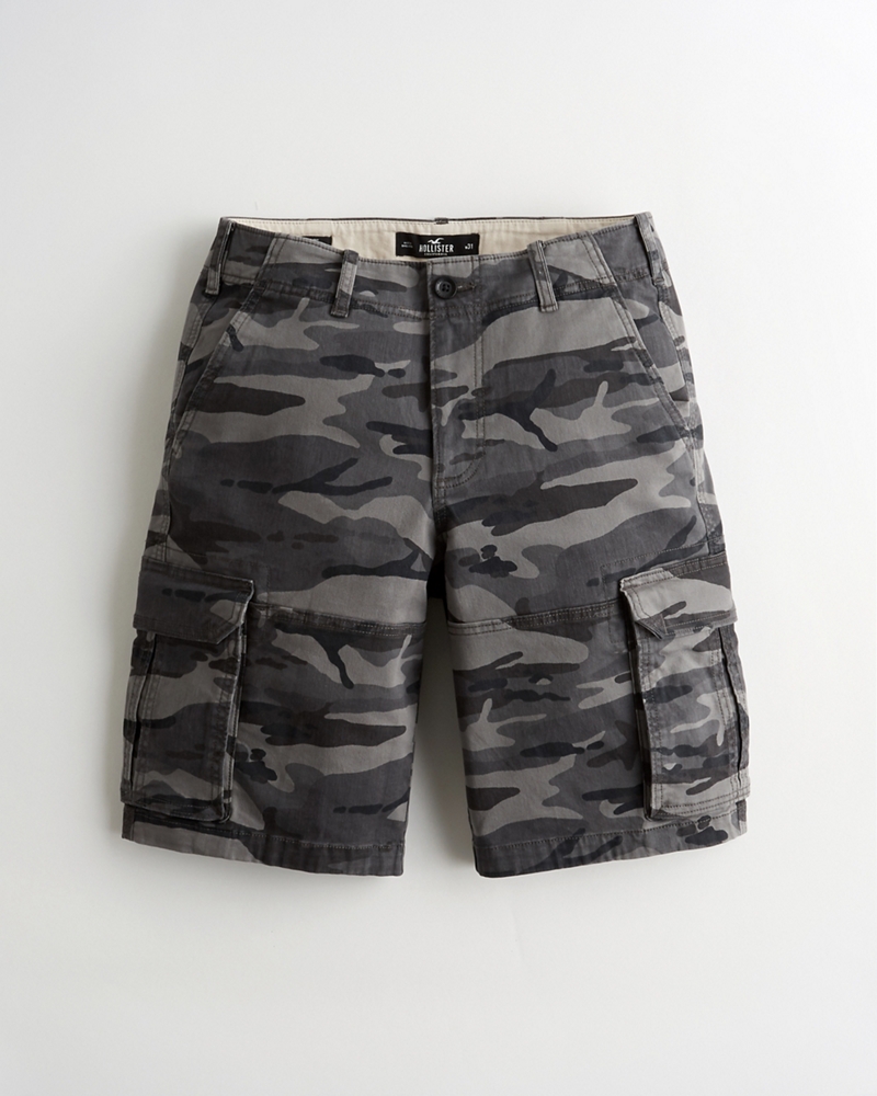 hollister black cargo pants