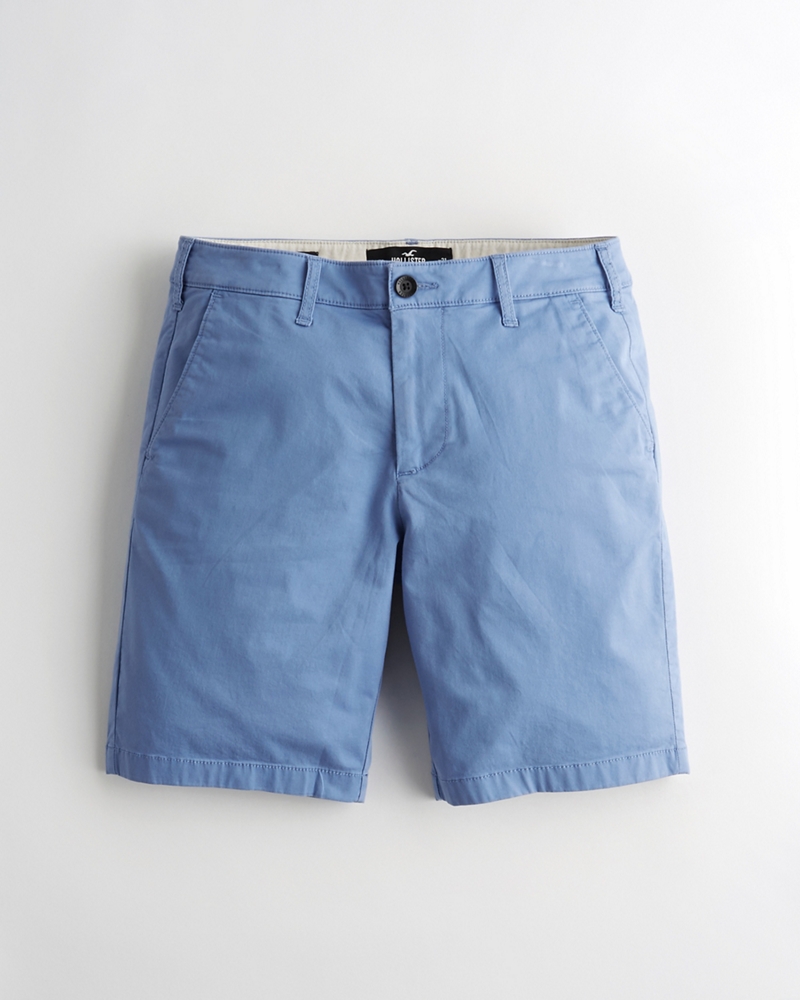 hollister blue shorts