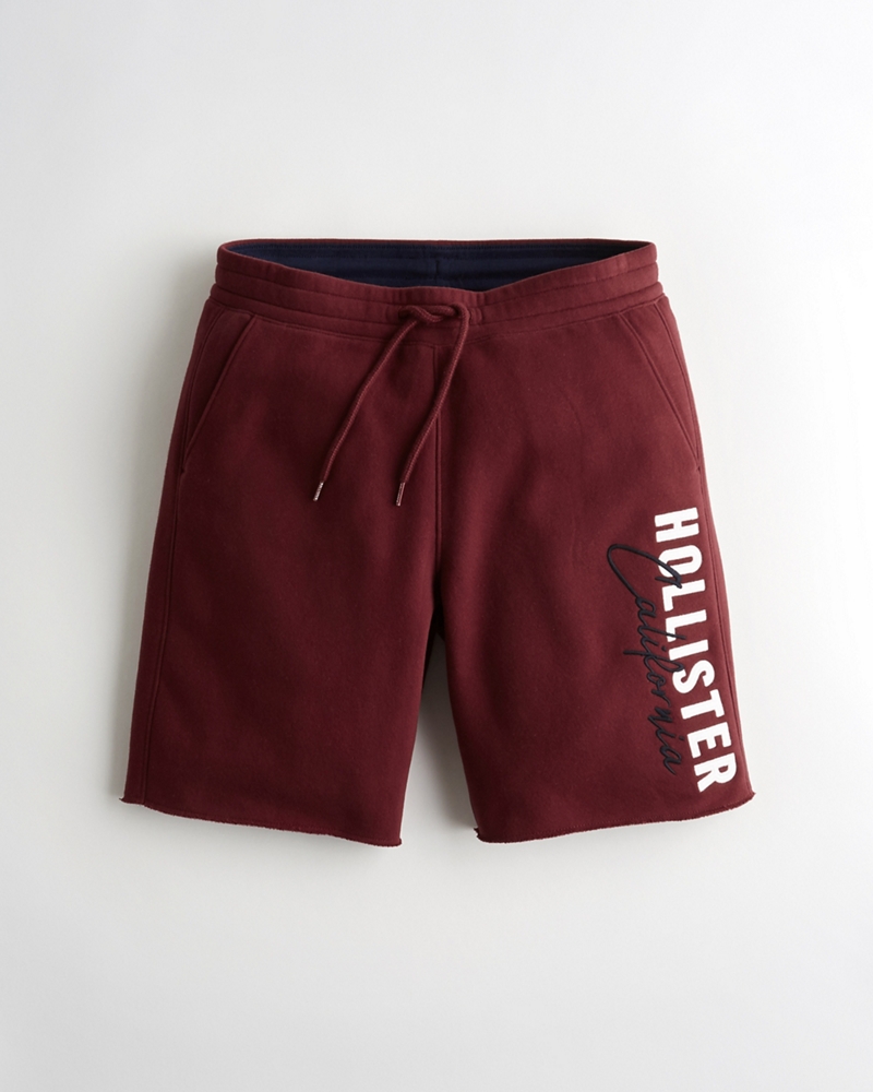 fleece jogger shorts