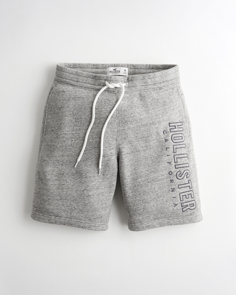 fleece jogger shorts