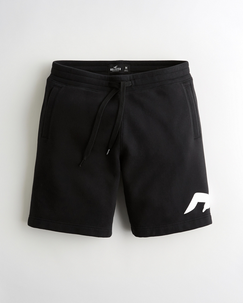 fleece jogger shorts