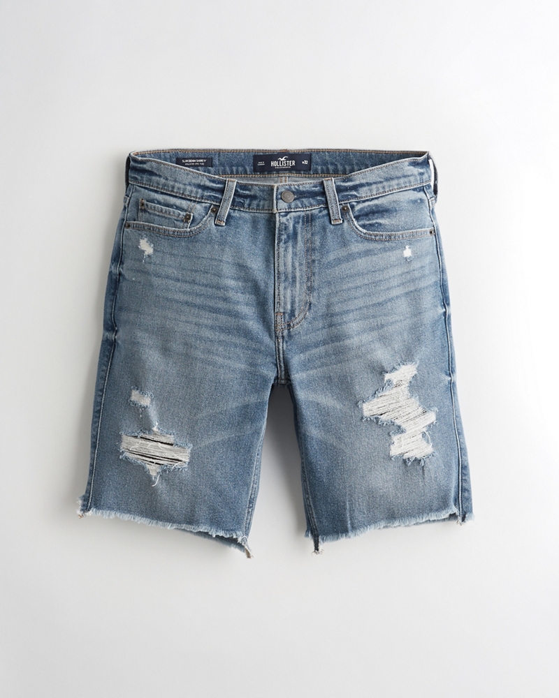 hollister jeans short length