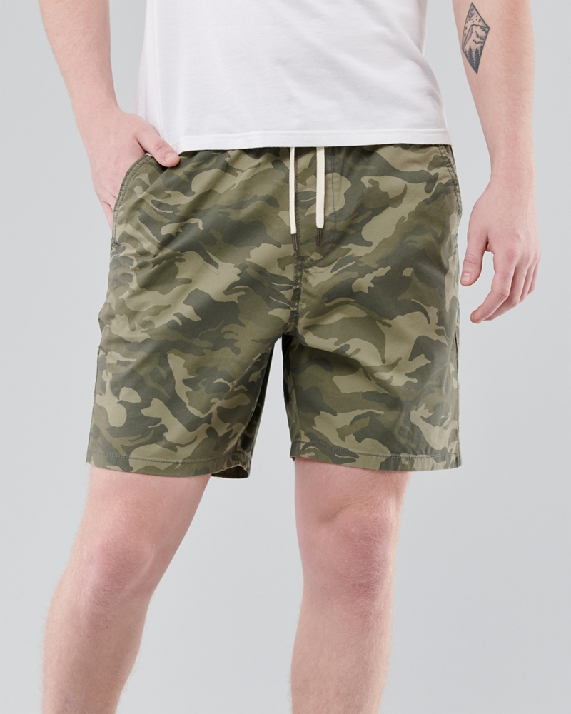 hollister jogger shorts