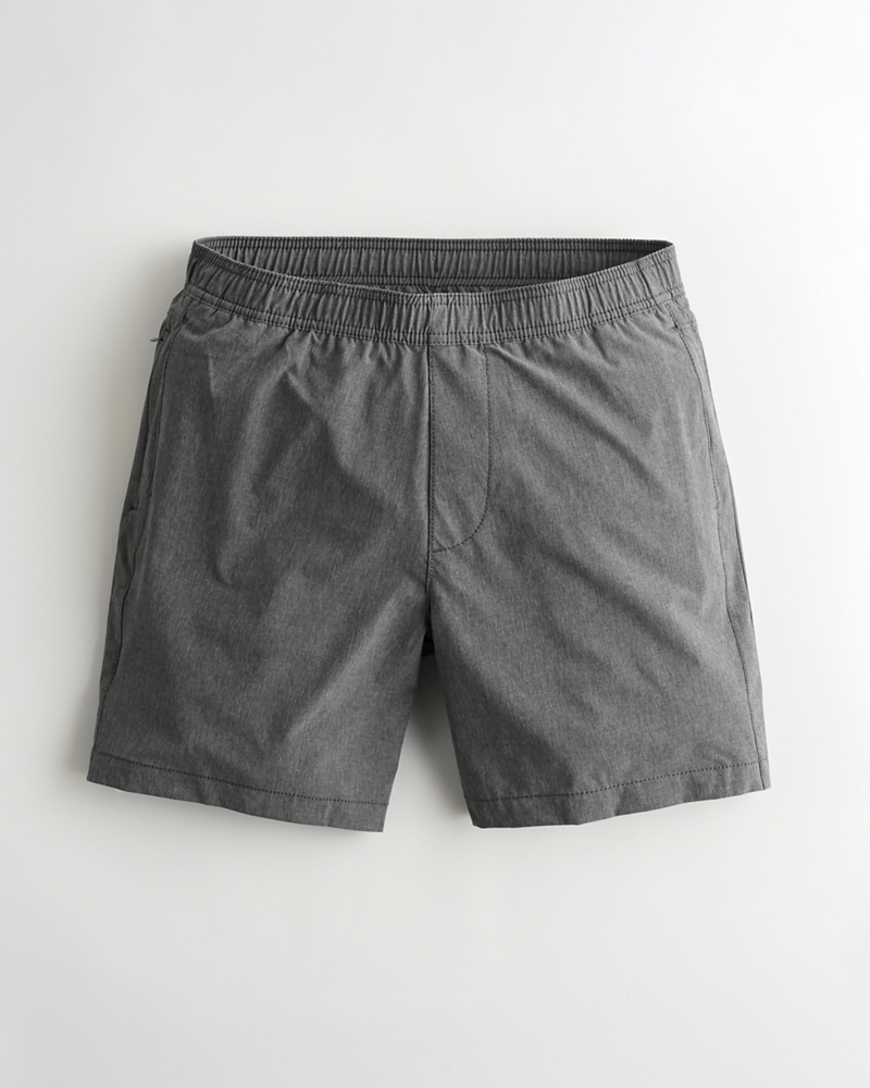 grey hollister shorts