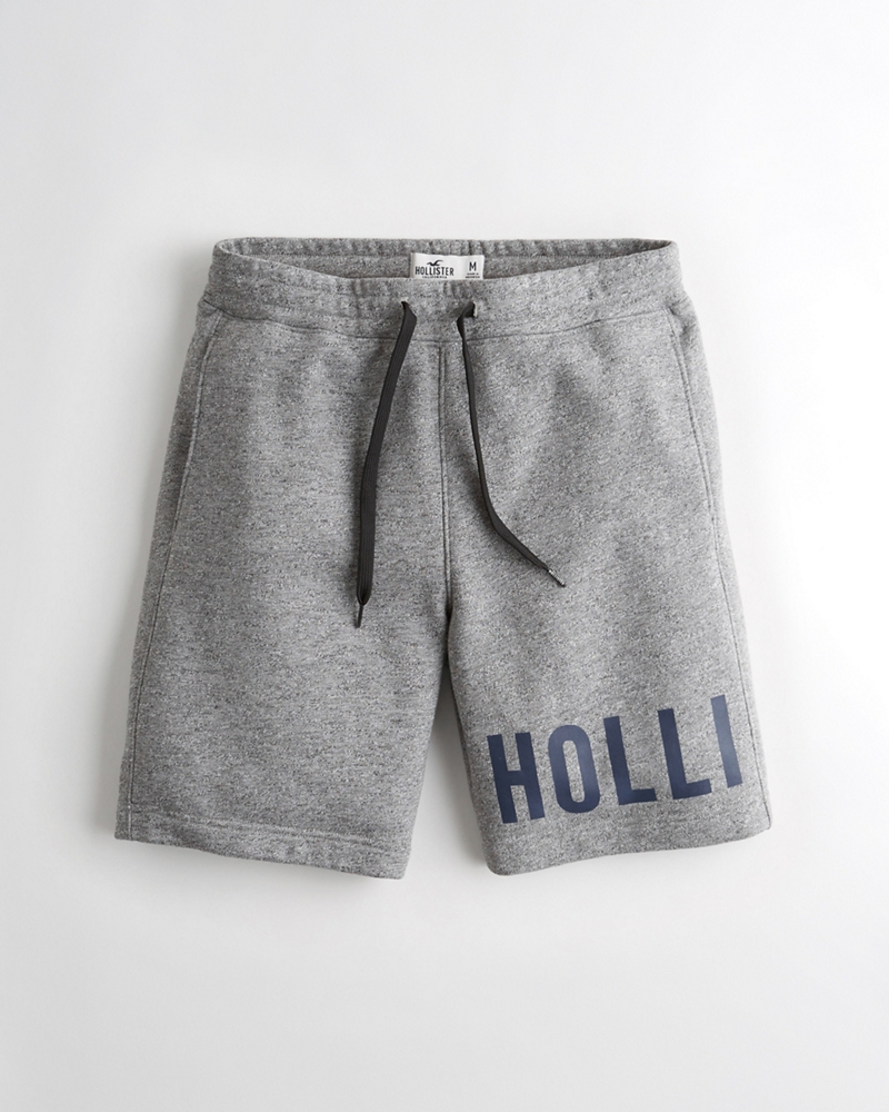 hollister classic fleece shorts