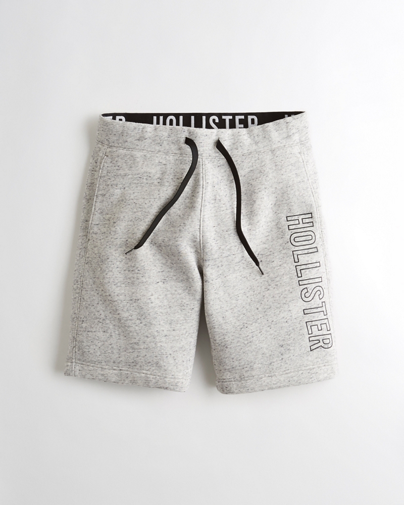 hollister classic fleece shorts