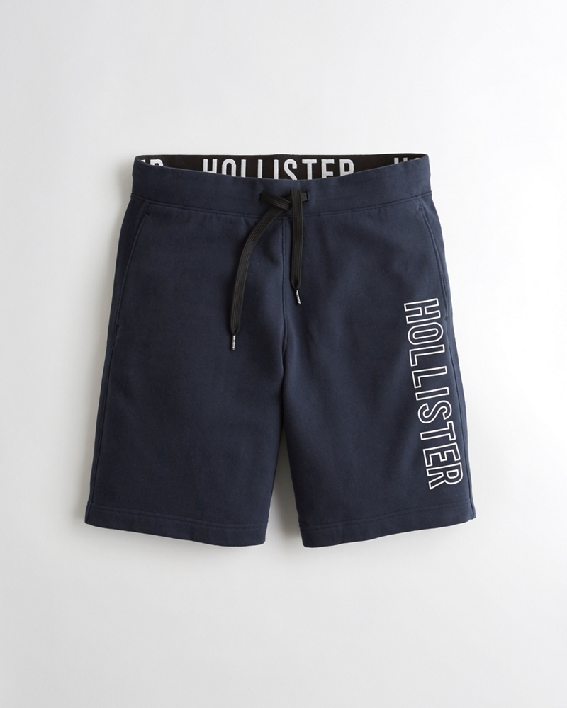 hollister classic fleece shorts