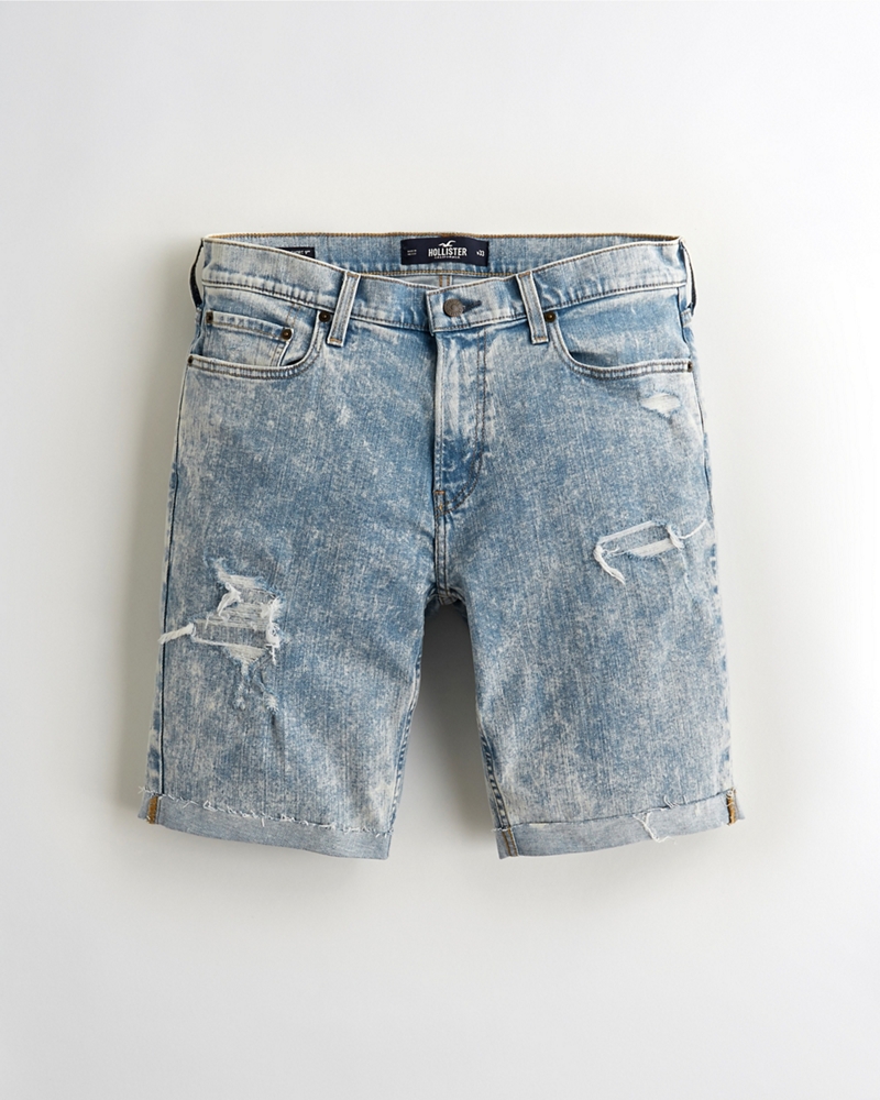 hollister epic flex skinny denim shorts