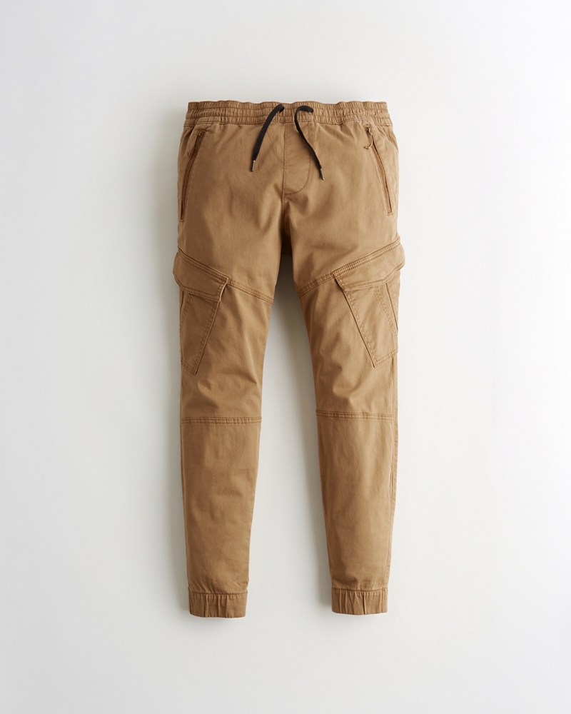 advanced stretch skinny twill jogger pants