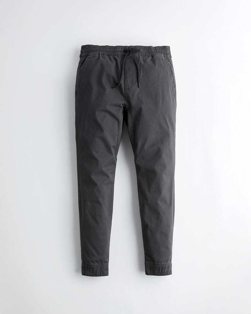 advanced stretch skinny twill jogger pants