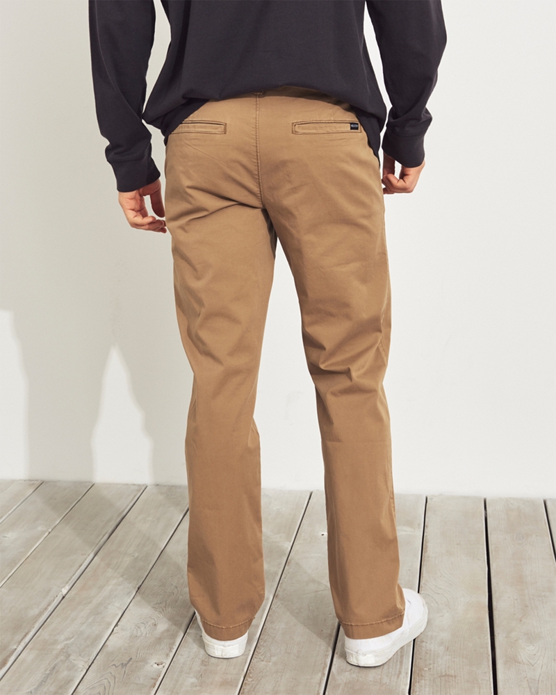 hollister chino joggers