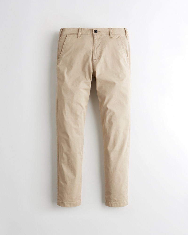 hollister chino joggers