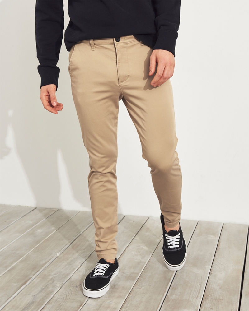 hollister super skinny joggers