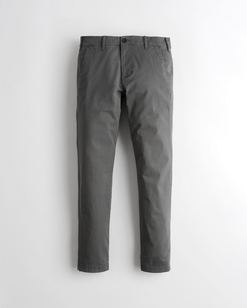 hollister chino joggers