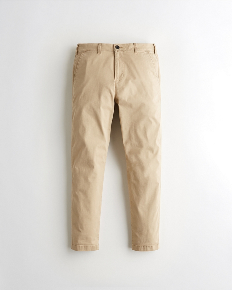 hollister chino joggers