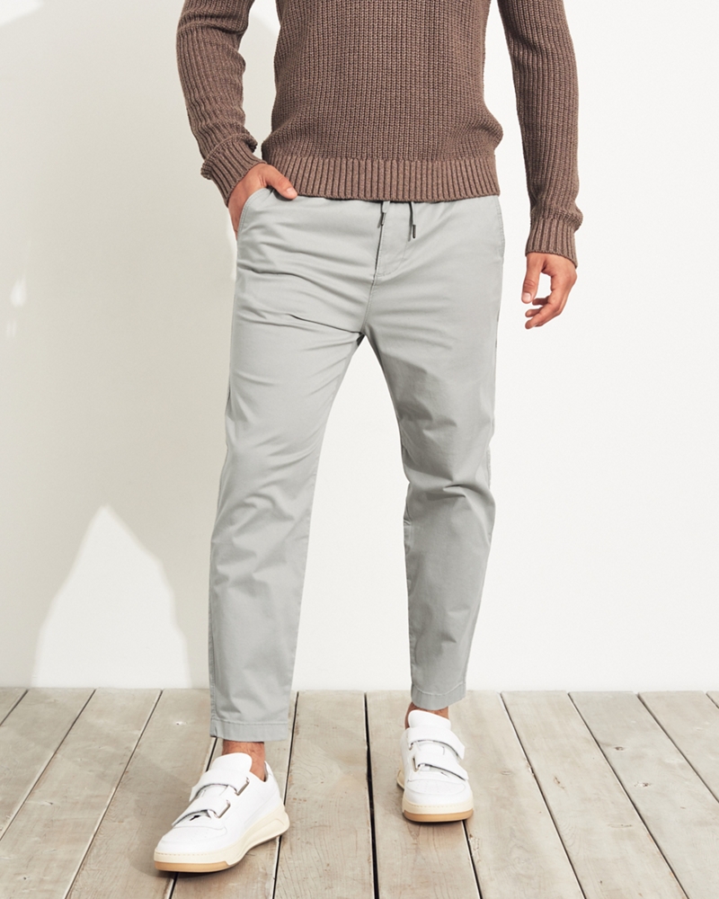 hollister epic flex taper pants