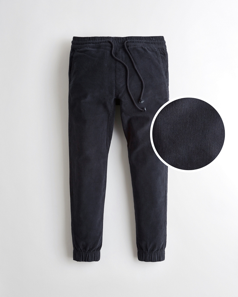 corduroy jogger pants