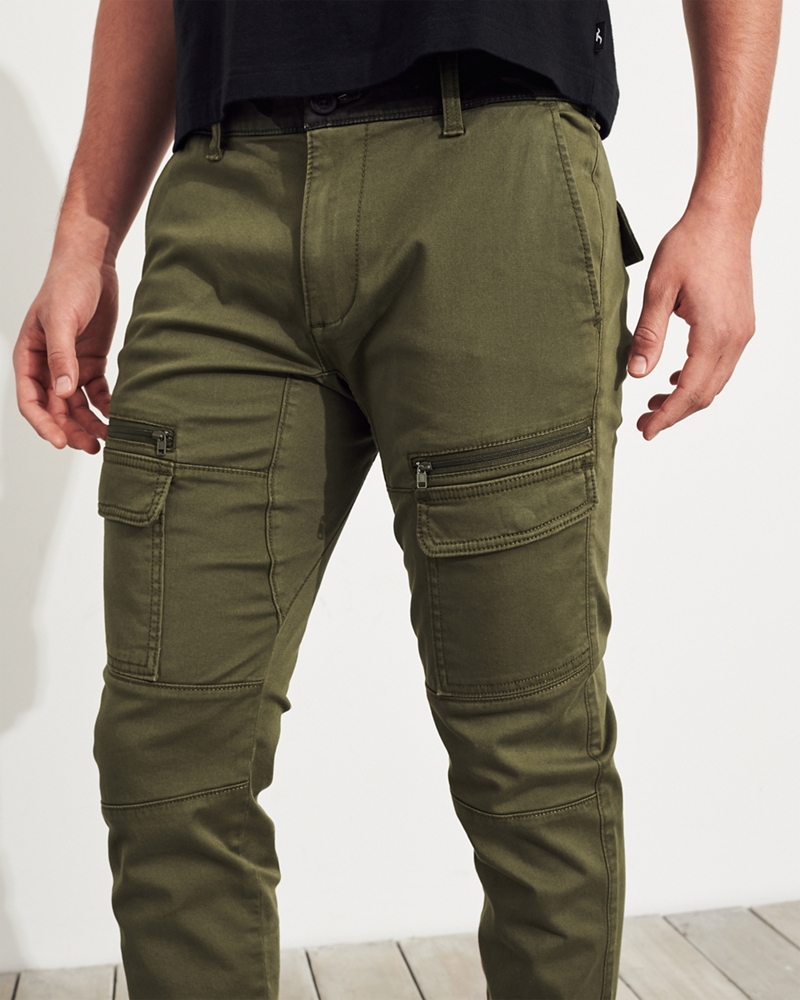 advanced stretch skinny utility jogger pants