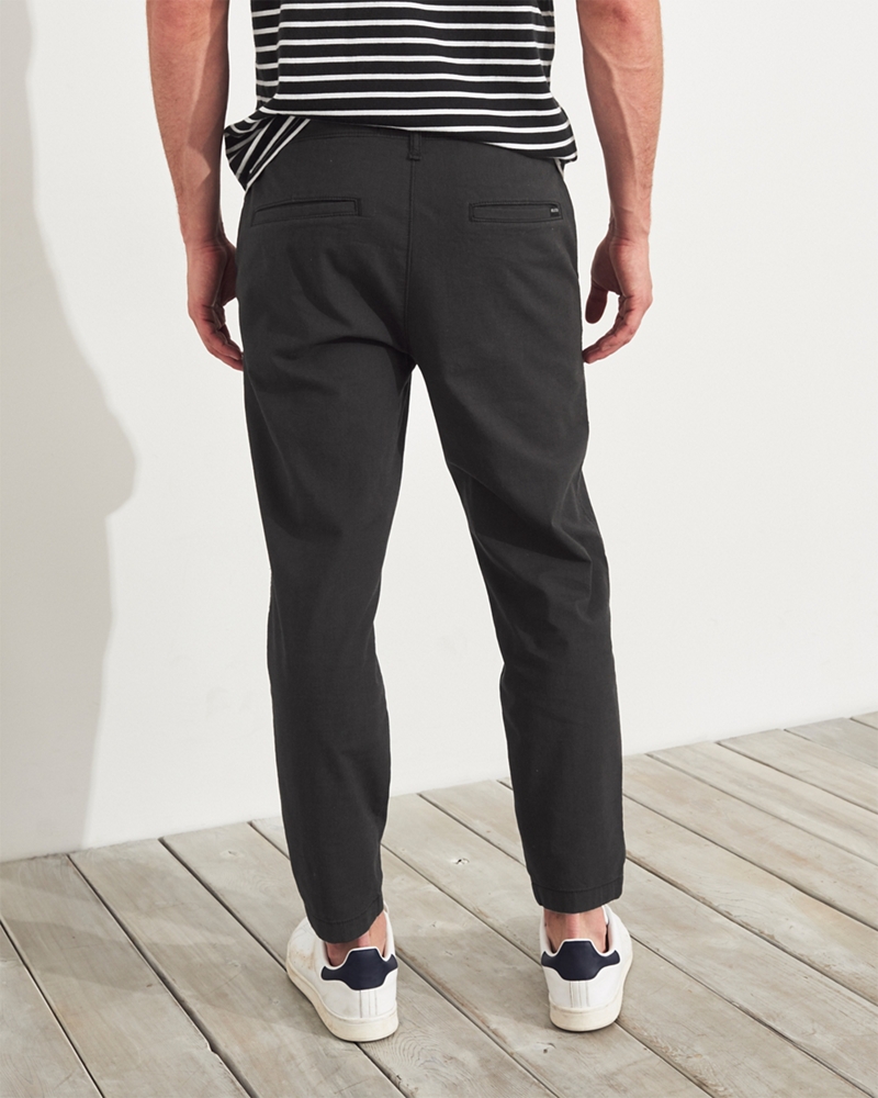 hollister taper pants