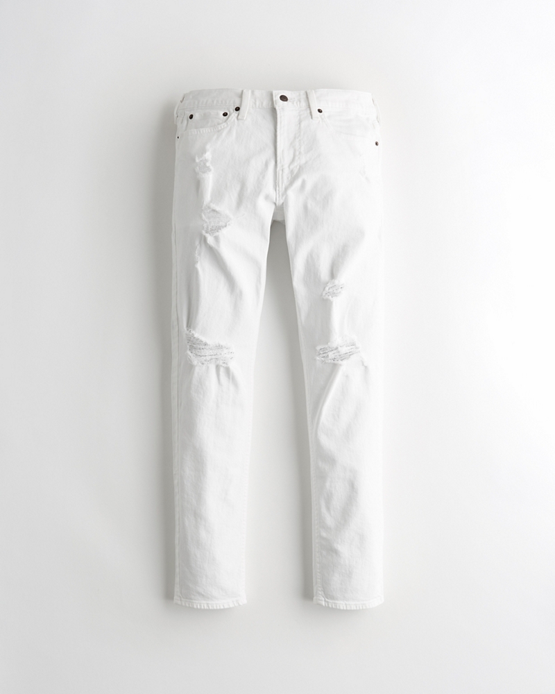 hollister ripped jeans mens