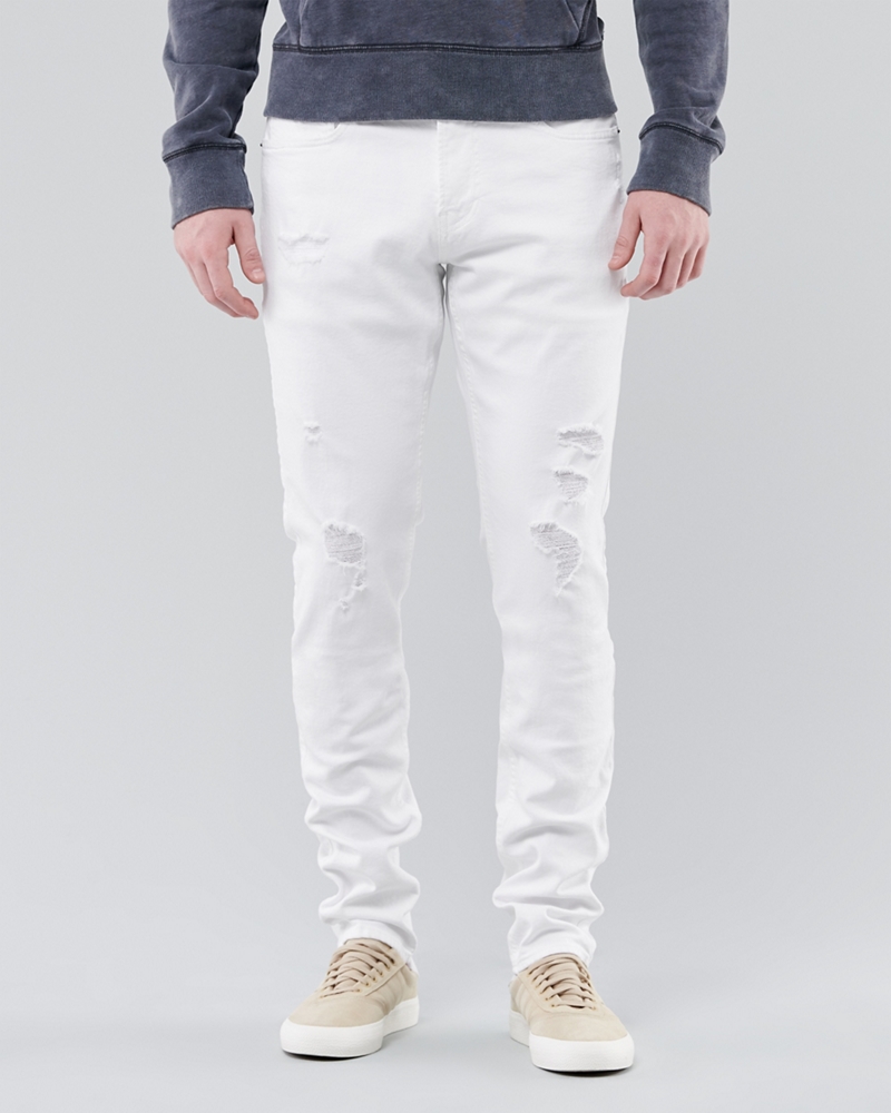 stacked skinny jeans hollister
