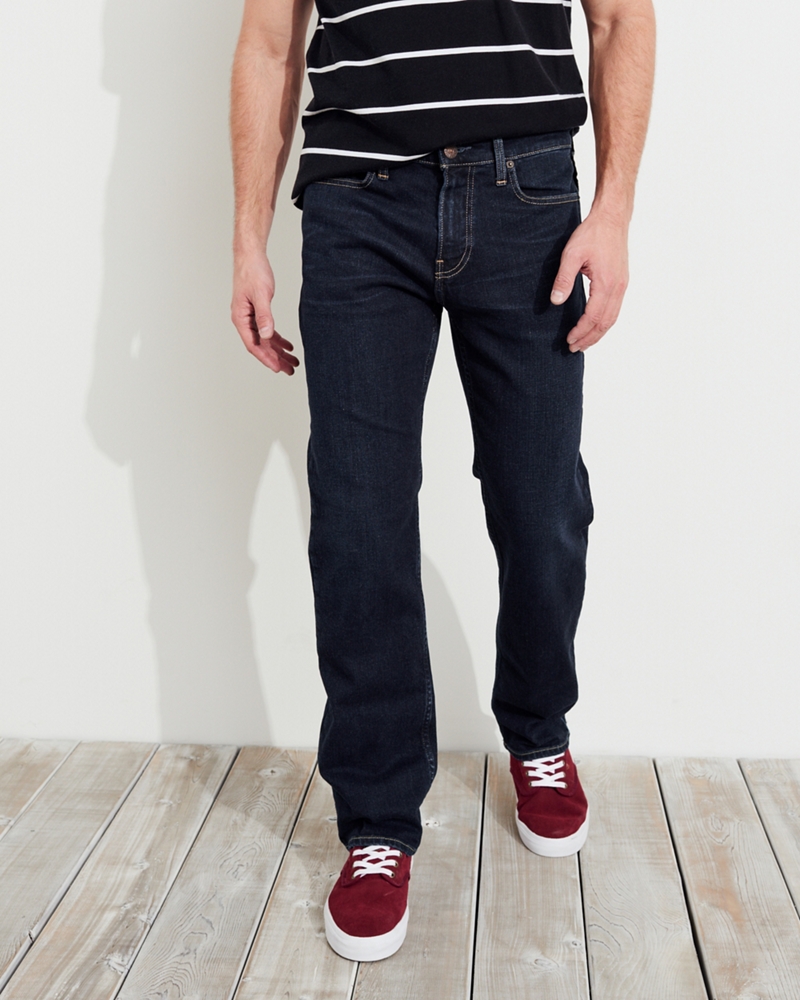 hollister epic flex classic straight jeans