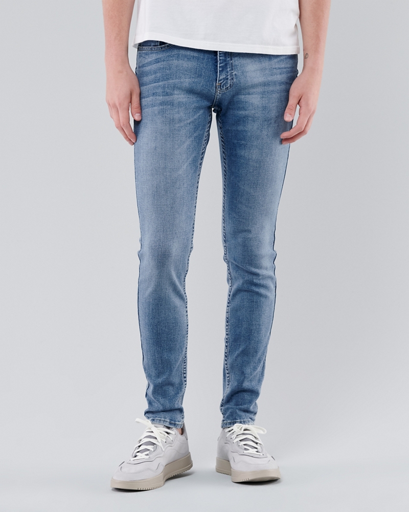 Hollister Skinny Jeans Black Brushed Advanced Stretch