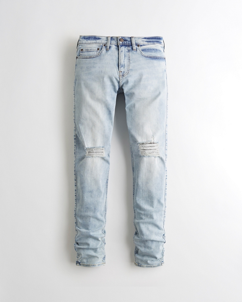 hollister stacked jeans