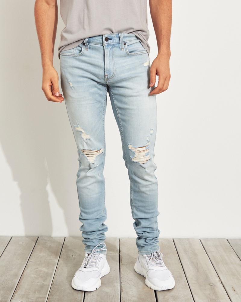 hollister jeans mens skinny