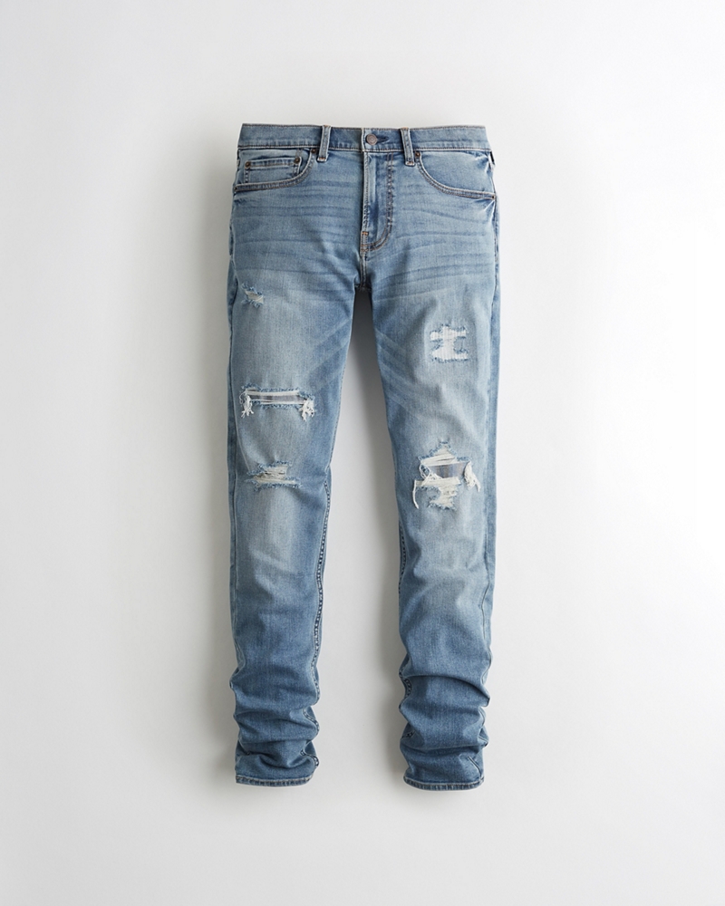 hollister embroidered jeans