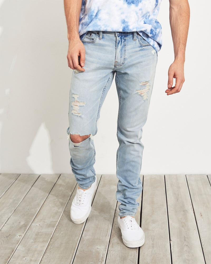 advanced stretch stacked super skinny jeans