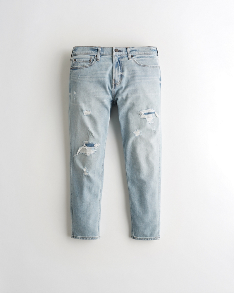 Hollister Epic Flex Crop Taper Jeans 