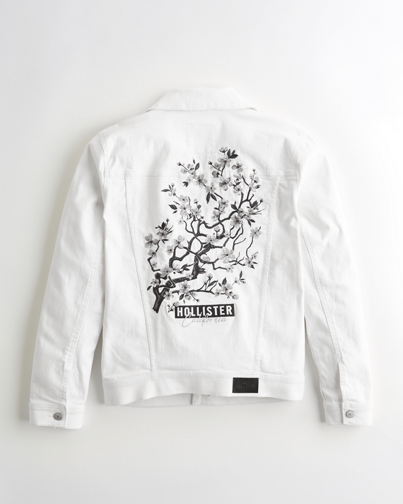 hollister stretch denim jacket